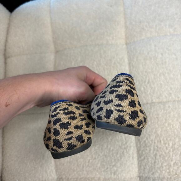 Rothy’s The Point Flat Cheetah Print - Picture 4 of 8
